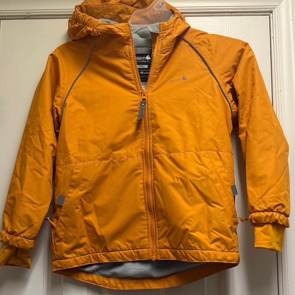 Moosejaw Therm Kids Jacket - Vibrant Orange size 6